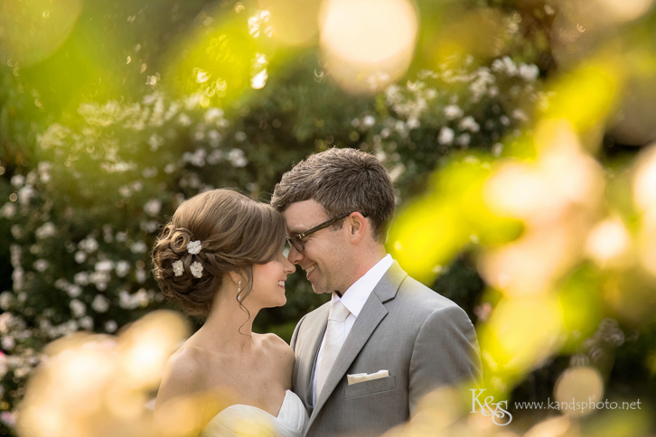 wedding at dallas arboretum