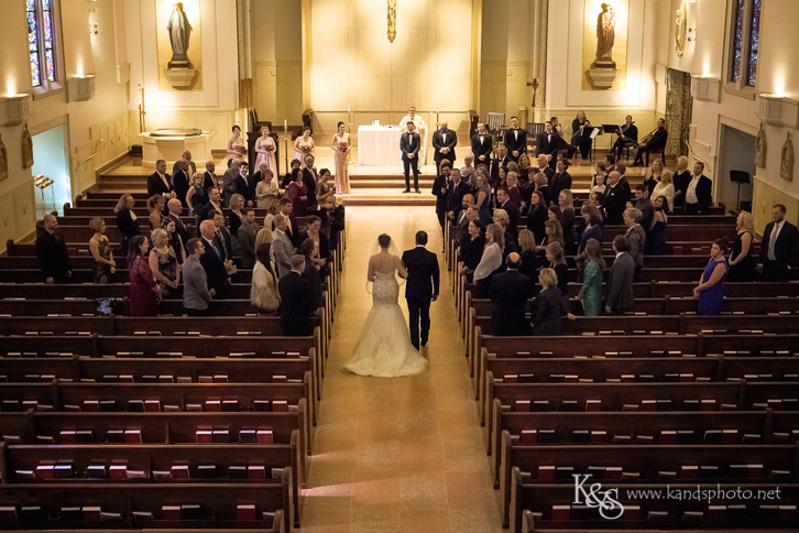 wedding at holy trinity catholic church dallas