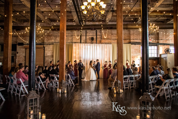 wedding at flour mill mckinney