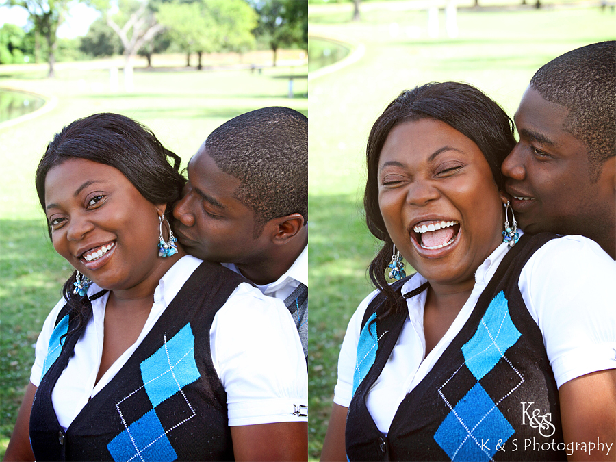 Dallas Engagement Session taken by Dallas Wedding Photographers,K & S Photography