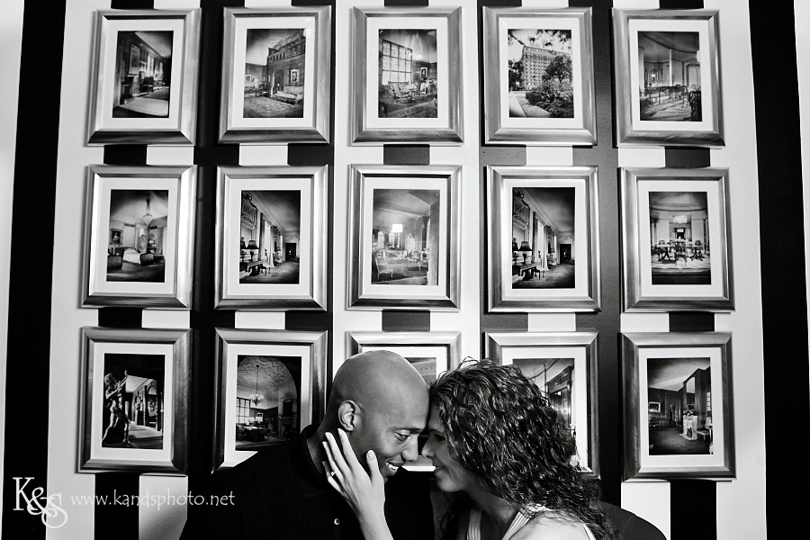 Vincent and Jennifer's Engagements at the Stoneleigh Hotel in Dallas