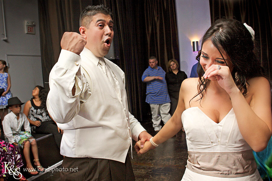 Dallas Wedding Photographers, K and Photography, photographed Adam and Stephanie's Dallas Wedding Reception at Marc Events