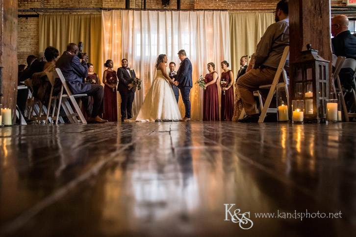 wedding at flour mill mckinney