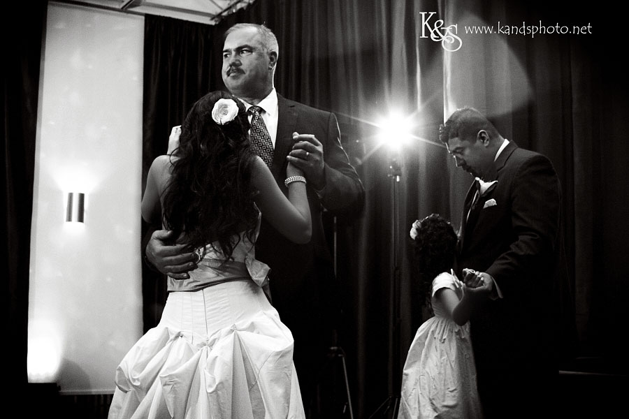 Dallas Wedding Photographers, K and Photography, photographed Adam and Stephanie's Dallas Wedding Reception at Marc Events