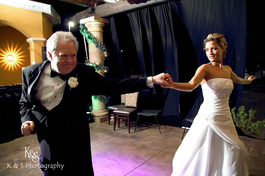 Derek and Sarah's wedding at Ferrari's in Grapevine, photos by Dallas Wedding Photographer, K & S Photography