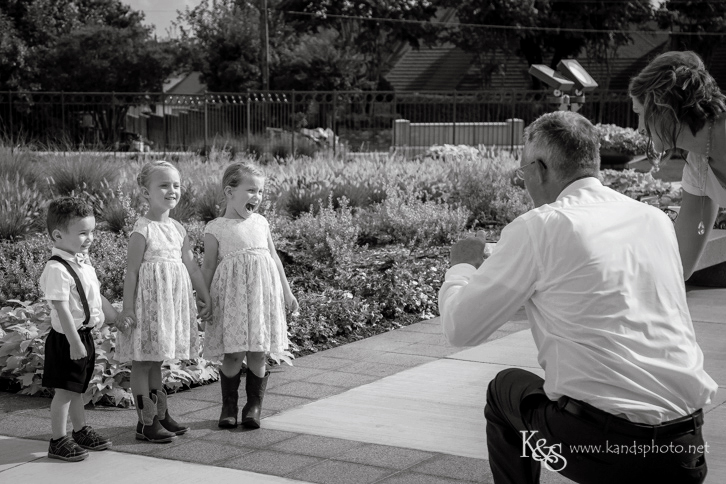 Wedding at Dallas Mormon Temple