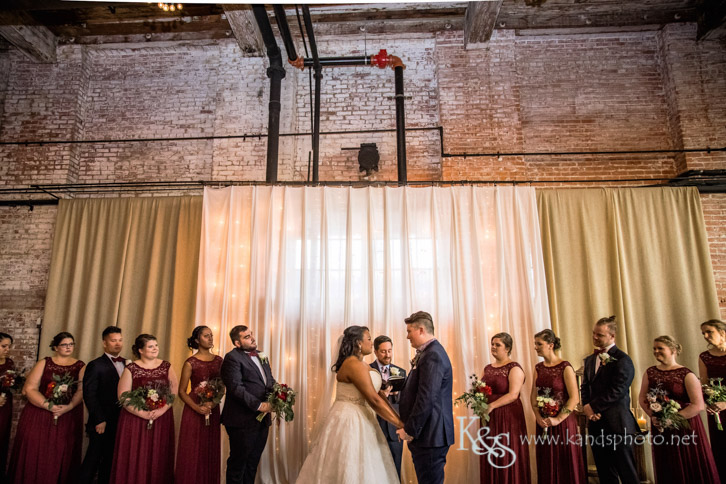 wedding at flour mill mckinney