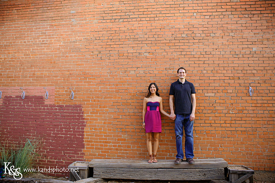 Brian and Rosie's Engagements in Bishop Arts District | Dallas Wedding Photographers