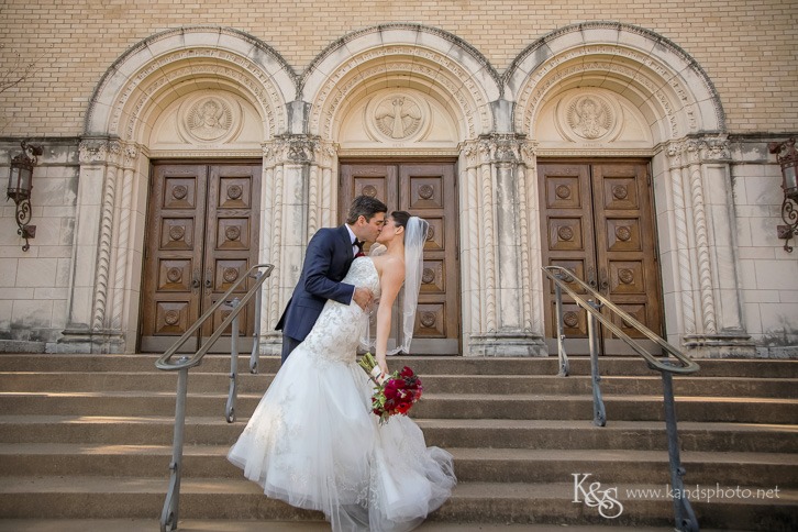 wedding at holy trinity catholic church dallas