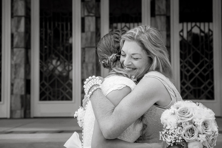 Wedding at Dallas Mormon Temple