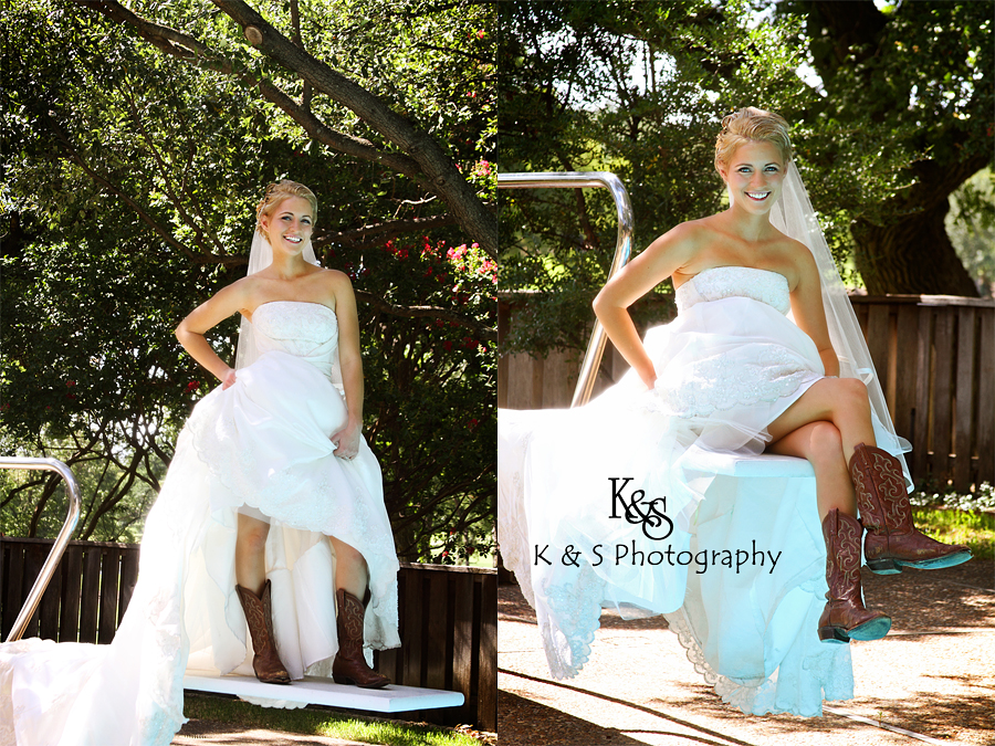 Sarah's bridal session taken by dallas wedding photographer, K & S Photography