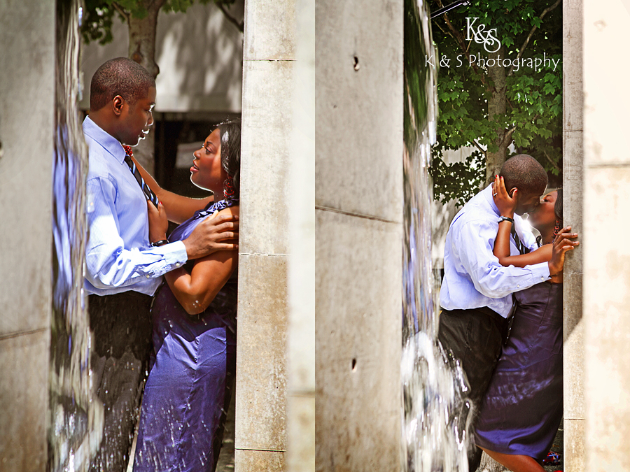 Dallas Engagement Session taken by Dallas Wedding Photographers,K & S Photography
