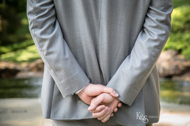 wedding at dallas arboretum