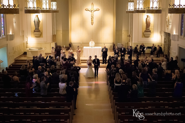 wedding at holy trinity catholic church dallas