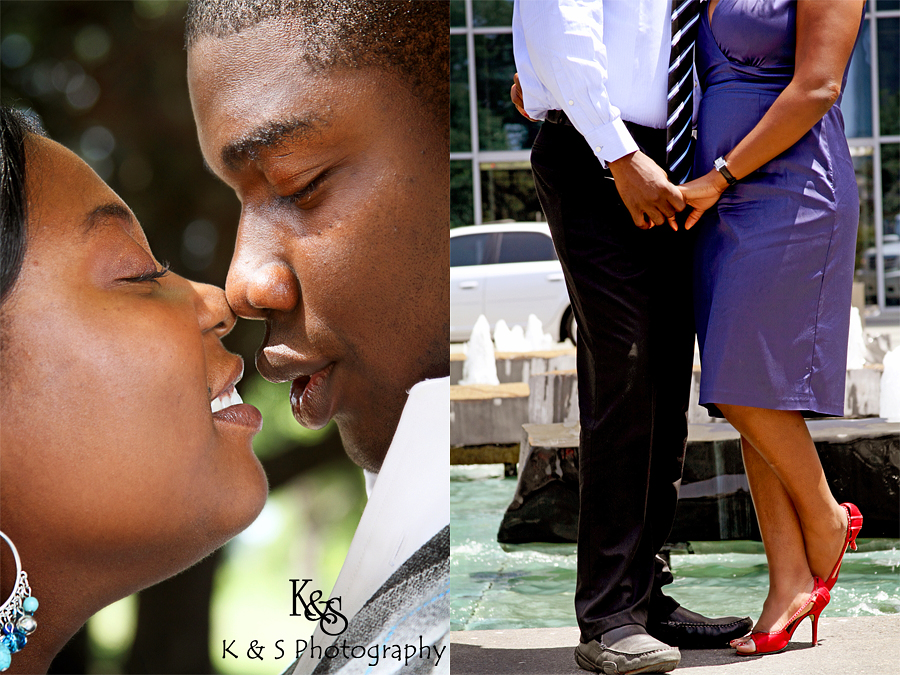 Dallas Engagement Session taken by Dallas Wedding Photographers,K & S Photography