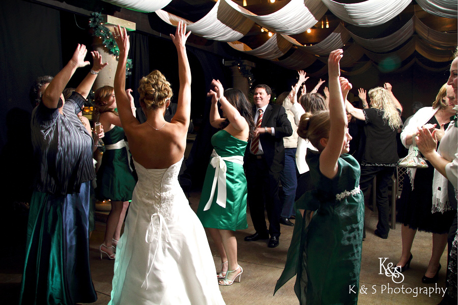 Derek and Sarah's wedding at Ferrari's in Grapevine, photos by Dallas Wedding Photographer, K & S Photography