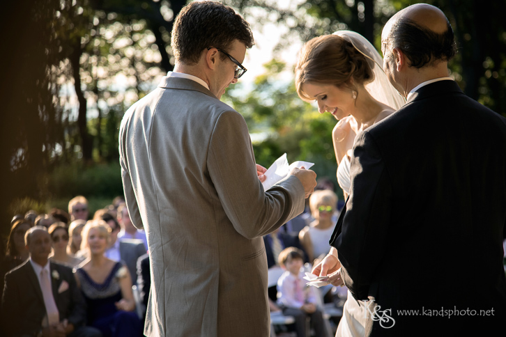 wedding at dallas arboretum