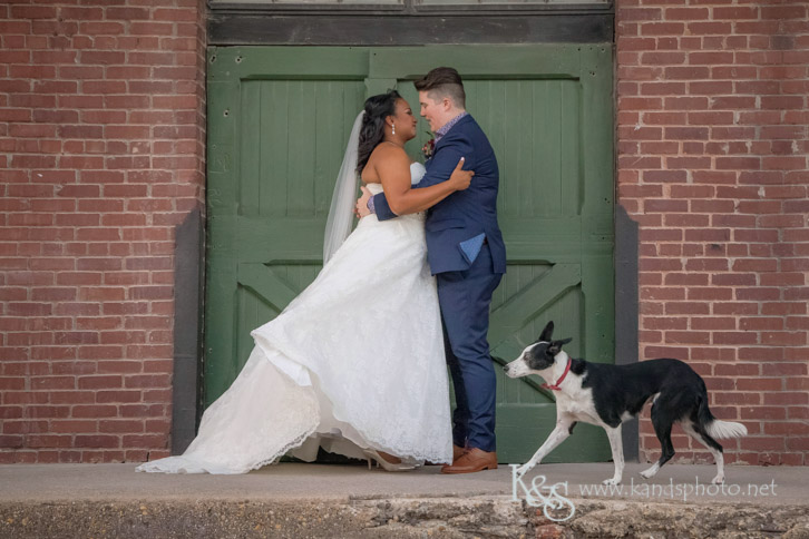 wedding at flour mill mckinney