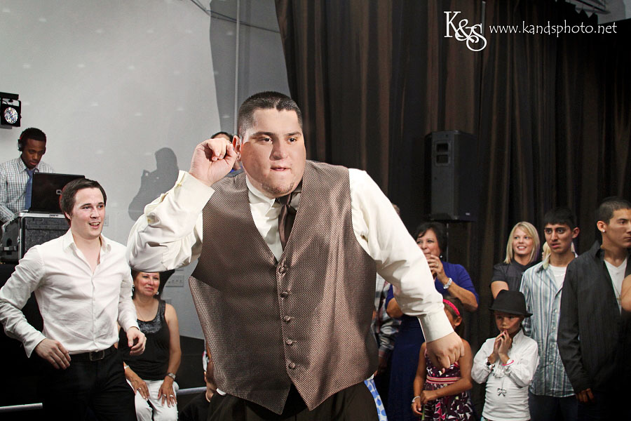 Dallas Wedding Photographers, K and Photography, photographed Adam and Stephanie's Dallas Wedding Reception at Marc Events