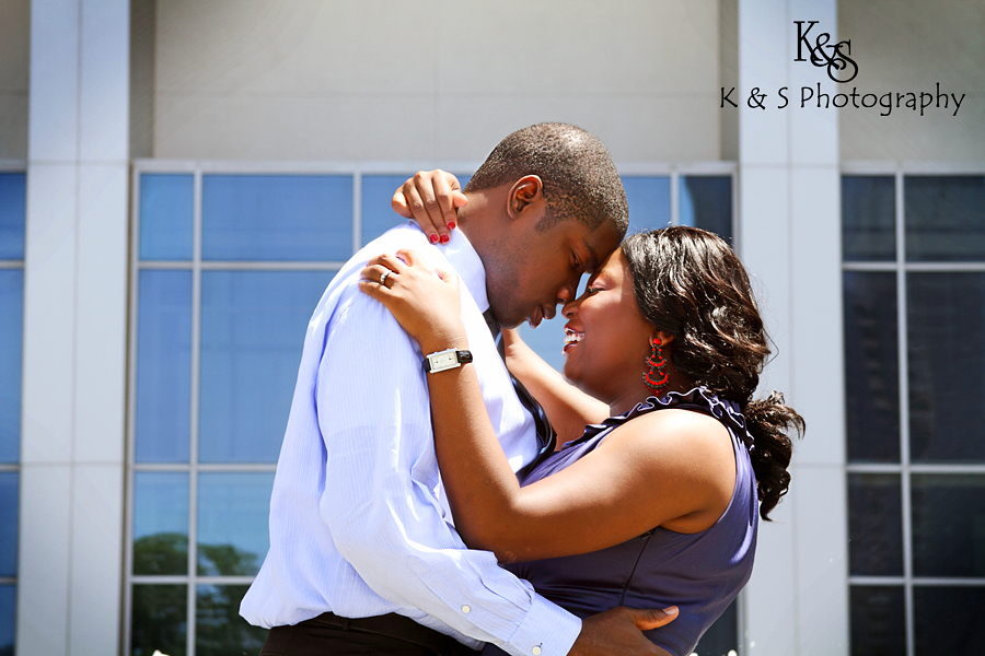 Dallas Engagement Session taken by Dallas Wedding Photographers,K & S Photography