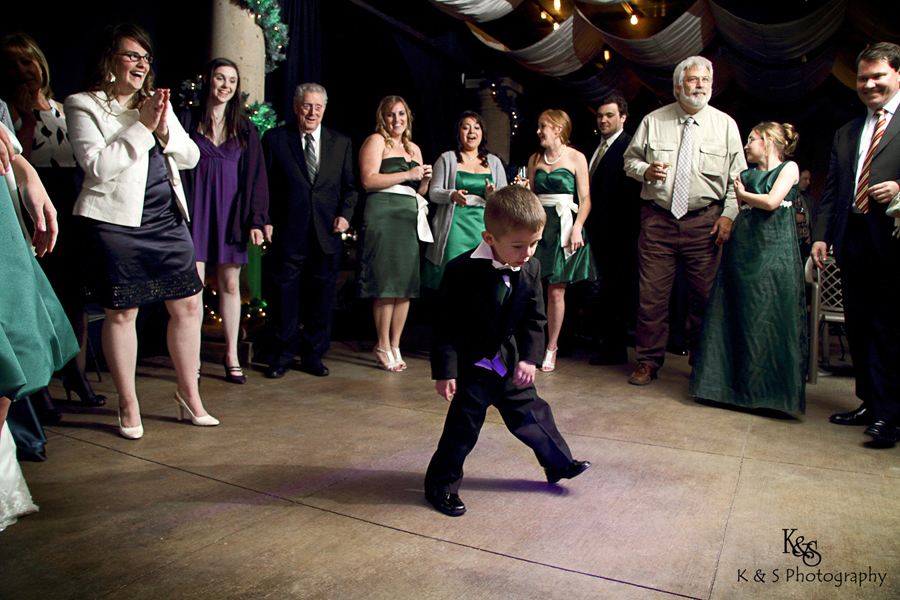 Derek and Sarah's wedding at Ferrari's in Grapevine, photos by Dallas Wedding Photographer, K & S Photography