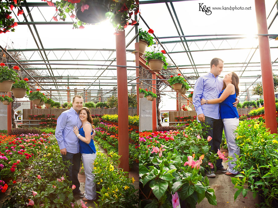 Mark and Jamie's Fun Engagement Session. Photographs by Dallas Wedding Photographers, K & S Photography