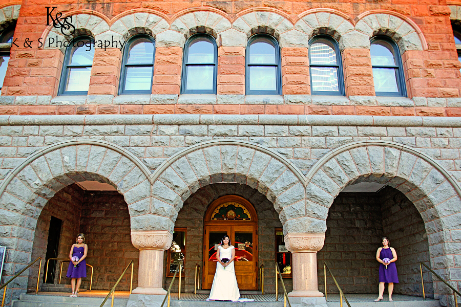 Shayne and Christie's Wedding at the Old Red Museum in Dallas. Photographs by Dallas Wedding Photographers, K & S Photography.