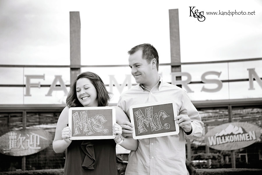 Mark and Jamie's Fun Engagement Session. Photographs taken by Dallas Wedding Photographers, K & S Photography