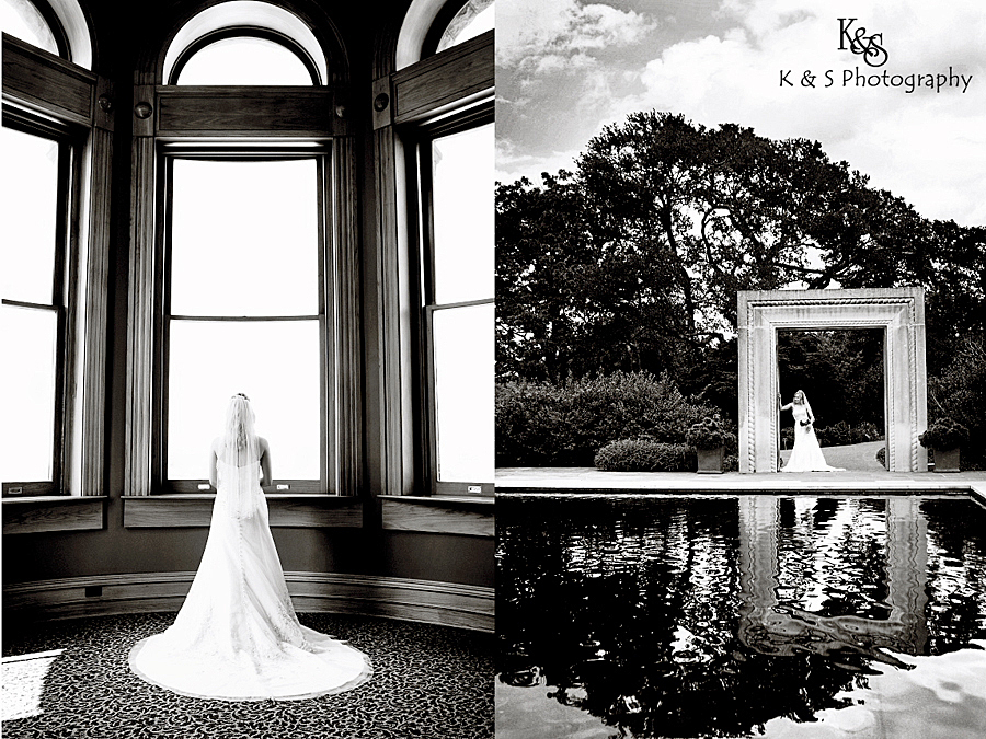 Laura's Bridal Session at Old Red Museum and the Dallas Arboretum. Photographs by Dallas Wedding Photographers, K & S Photography