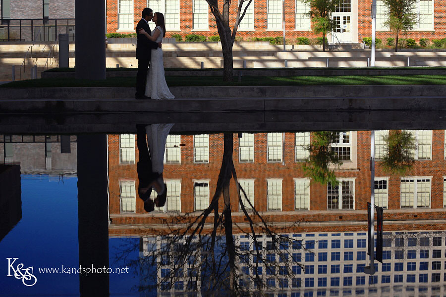 Chris and Chelsea's Downtown Dallas Wedding Session