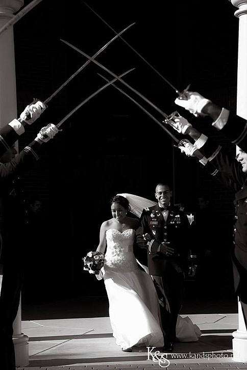 Dallas Military Wedding Photos