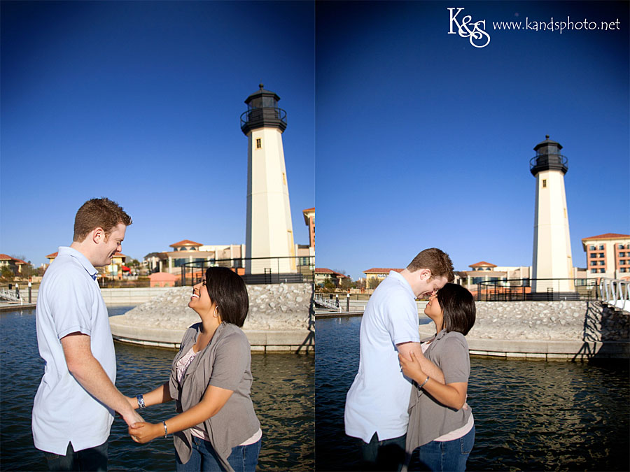 Richard and Anna: Engagements at Rockwall Harbour | Dallas Wedding Photographers