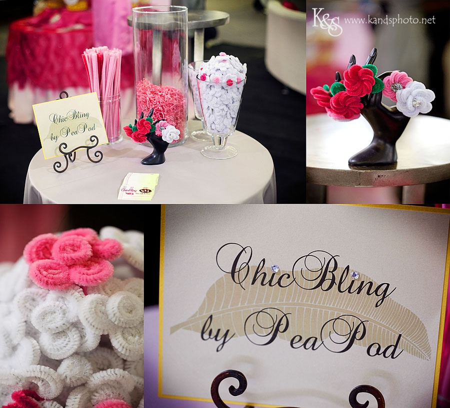 PeaPod Group's Dallas Bridal Show Booth photographed by Dallas Wedding Photographers, K & S Photography