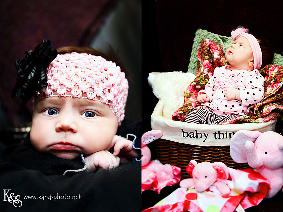 Baby Sage's Newborn Pictures. Photographs by Dallas Photographers, K & S Photography