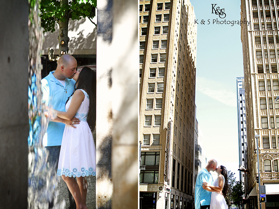 dallas engagement pictures taken by dallas wedding photographer, k & s photography