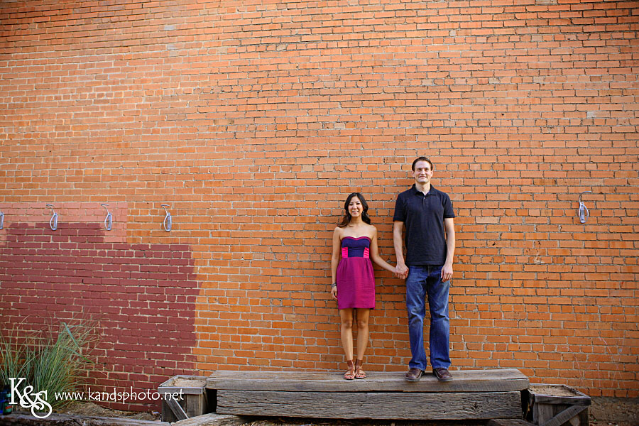 Brian and Rosie's Engagements in Bishop Arts District | Dallas Wedding Photographers
